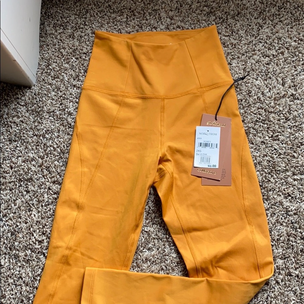 gold leggings